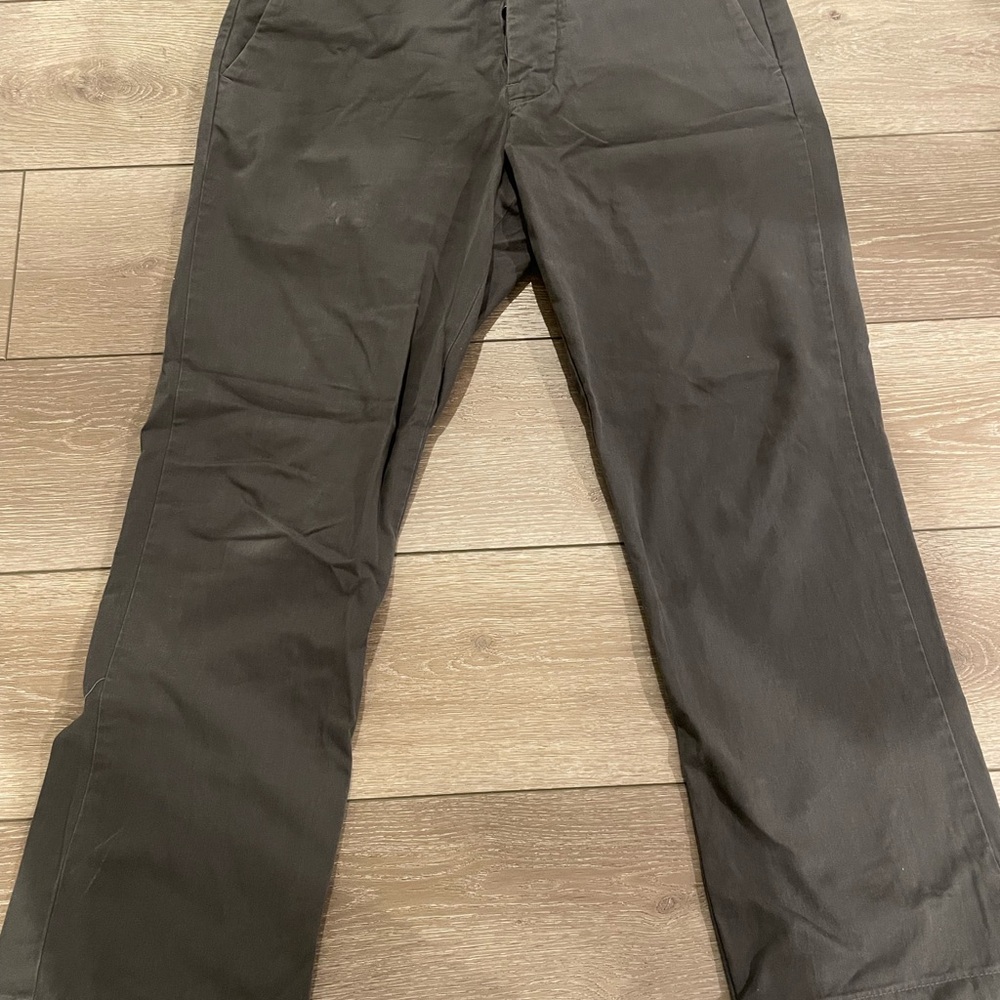 Gustin Men's Dark Charcoal Chinos